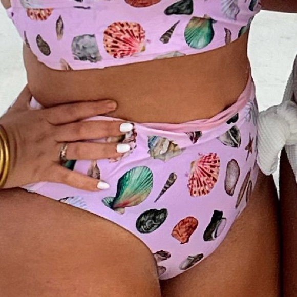 Antonio Melani x Jennifer Sumko two piece shell swimsuit - Picture 4 of 4